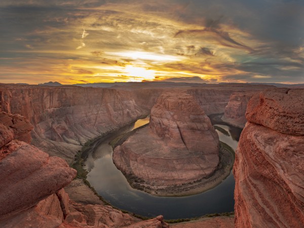 Horseshoe Bend Sunset by John Freeman